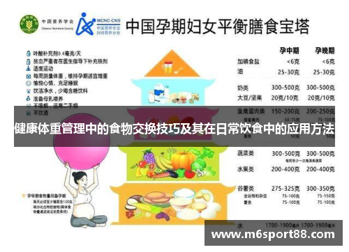 健康体重管理中的食物交换技巧及其在日常饮食中的应用方法